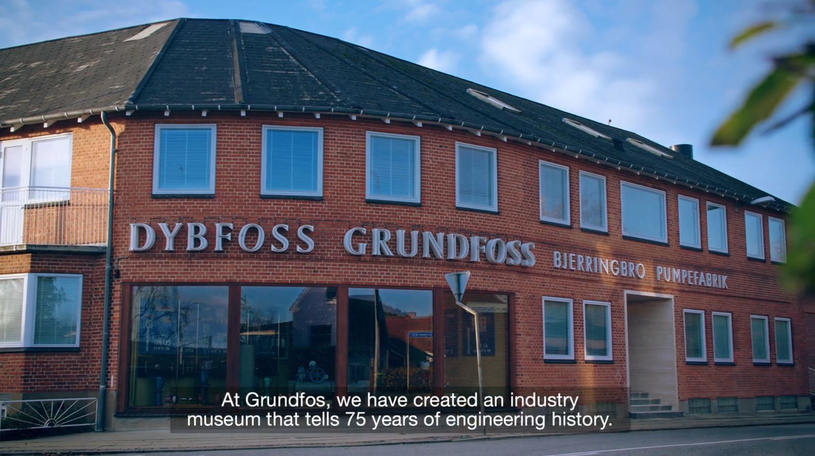 Grundfos industry museum chooses Epson LightScene