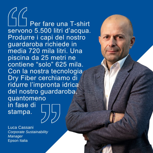 L’impronta idrica del nostro guardaroba. Come ridurre gli oltre 700 mila litri d’acqua del nostro armadio con la Dry Fiber Technology