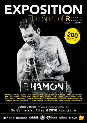Les stars mondiales du Rock en toute intimité avec l’exposition The Spirit Of Rock