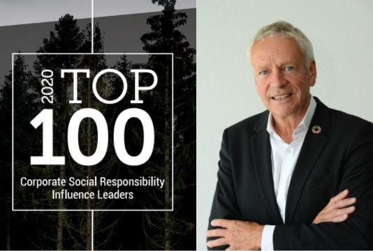 A lista Top CSR Influence Leader destaca o compromisso da Epson com a sustentabilidade