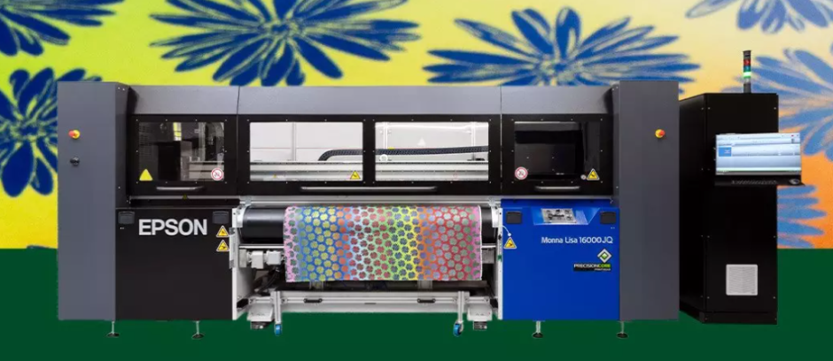Epson tuo markkinoille uuden tekstiilitulostimen tehokkaampaan ja vastuullisempaan jacquard-kankaiden painatukseen