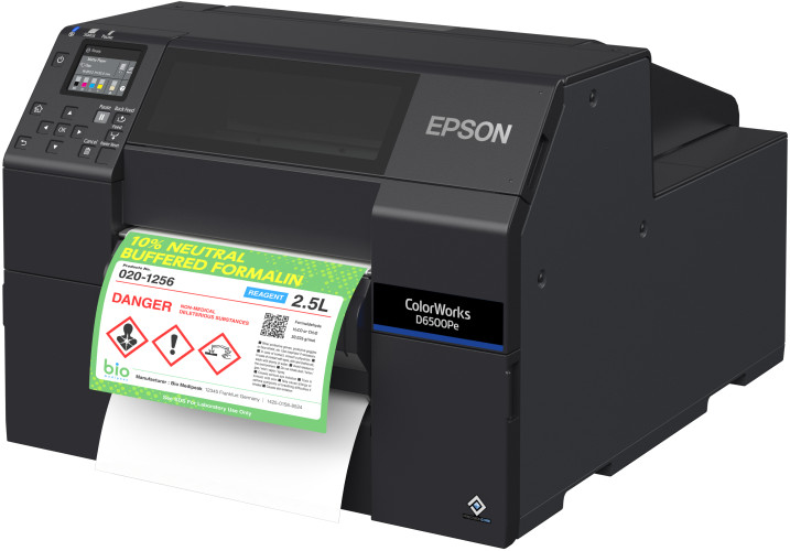 Epson ajoute des encres à base de colorants dans sa gamme existante d’imprimantes à étiquettes couleur à la demande ColorWorks
