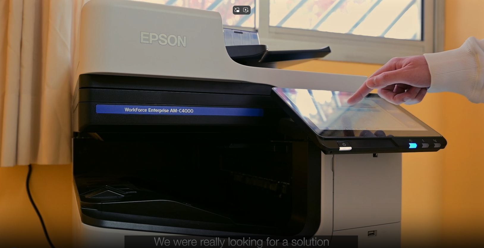 Epson WorkForce Enterprise-casestudy Video van Salesian School AM-C4000 OP