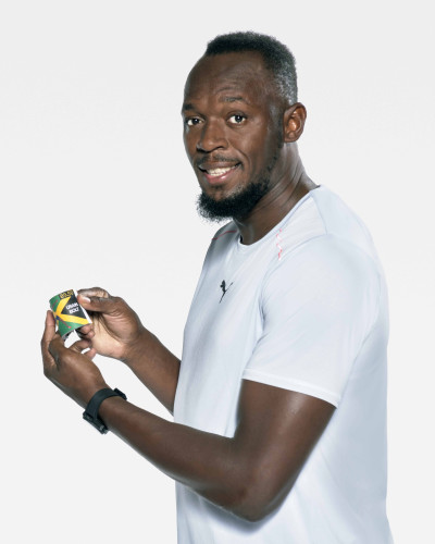 Create your own running Usain Bolt with this cartoon flip book