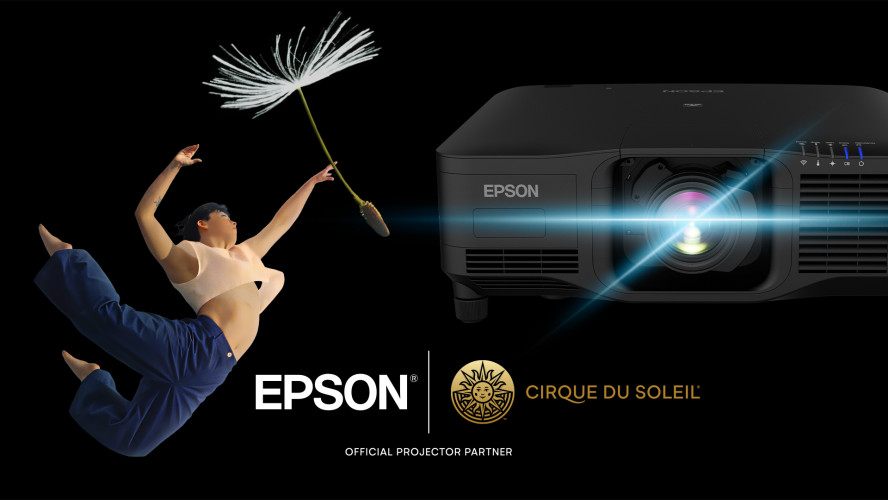Epson supporta il debutto europeo in residenza del Cirque du Soleil in qualità di partner ufficiale per i videoproiettori