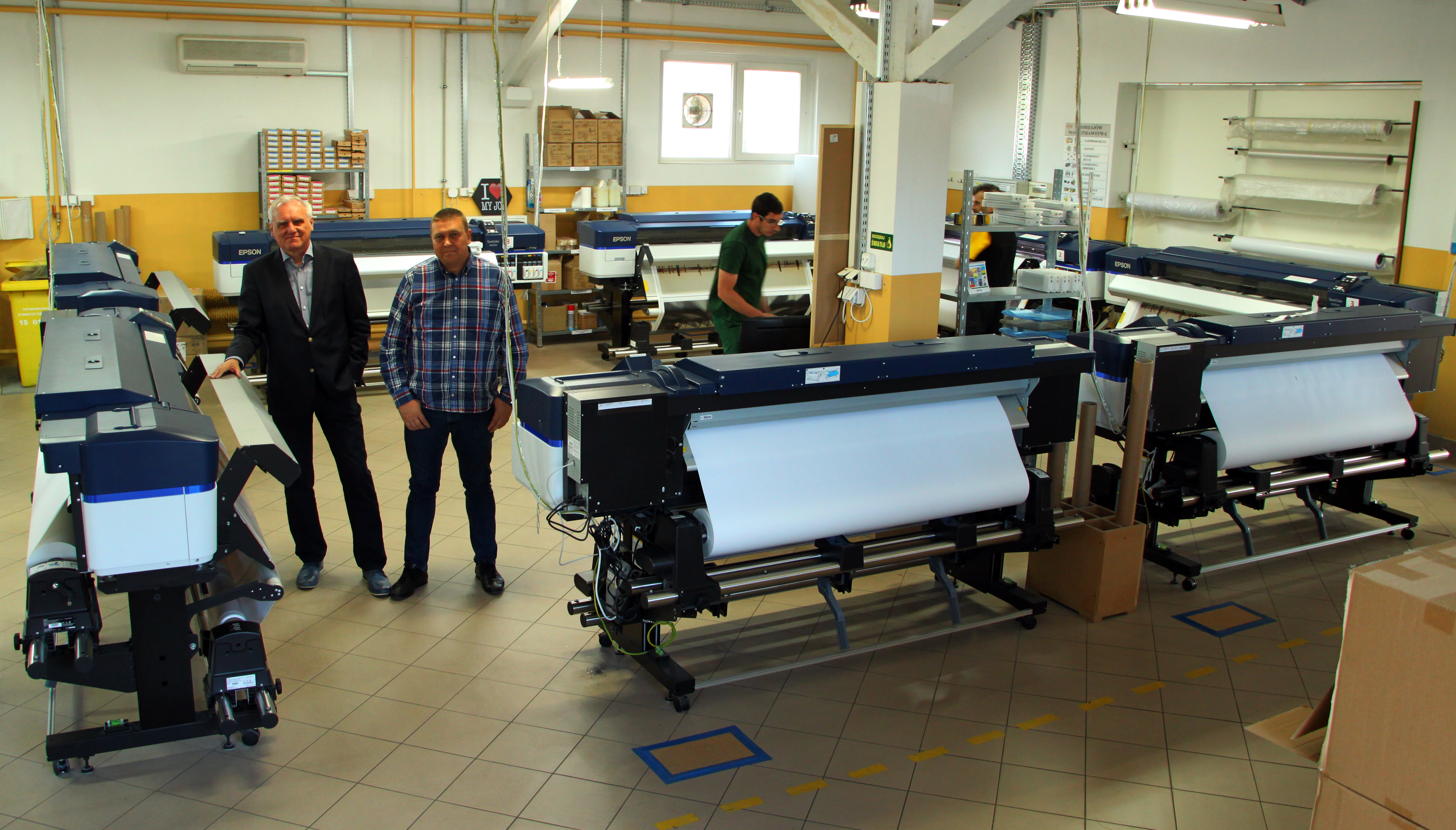 FUD-MEN wprowadza druk atramentowy na płótnie z drukarkami SureColor SC-S